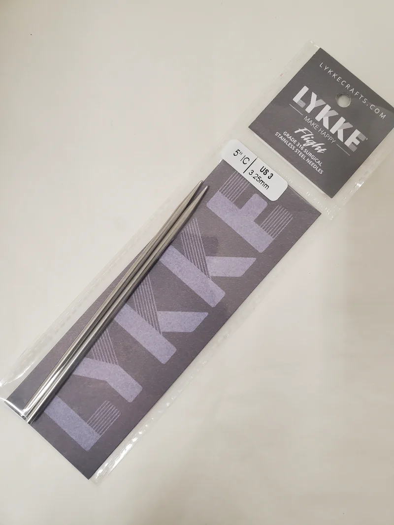 Lykke Flight Stainless Steel 5" Interchangeable Needles