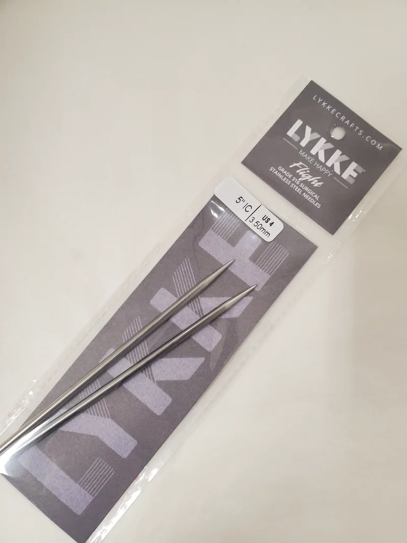 Lykke Flight Stainless Steel 5" Interchangeable Needles