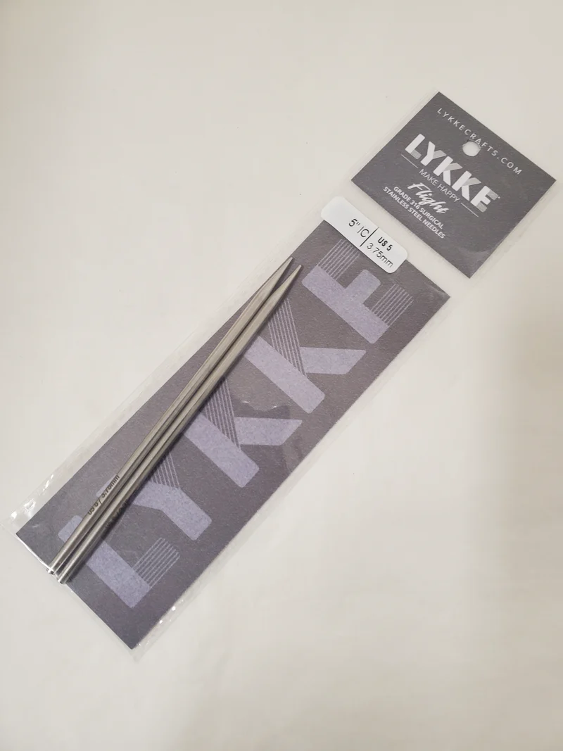 Lykke Flight Stainless Steel 5" Interchangeable Needles