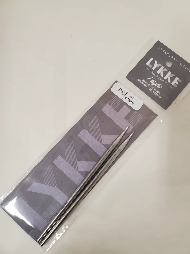 Lykke Flight Stainless Steel 5" Interchangeable Needles