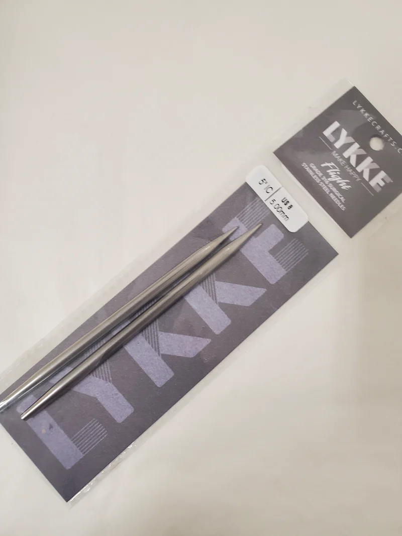 Lykke Flight Stainless Steel 5" Interchangeable Needles