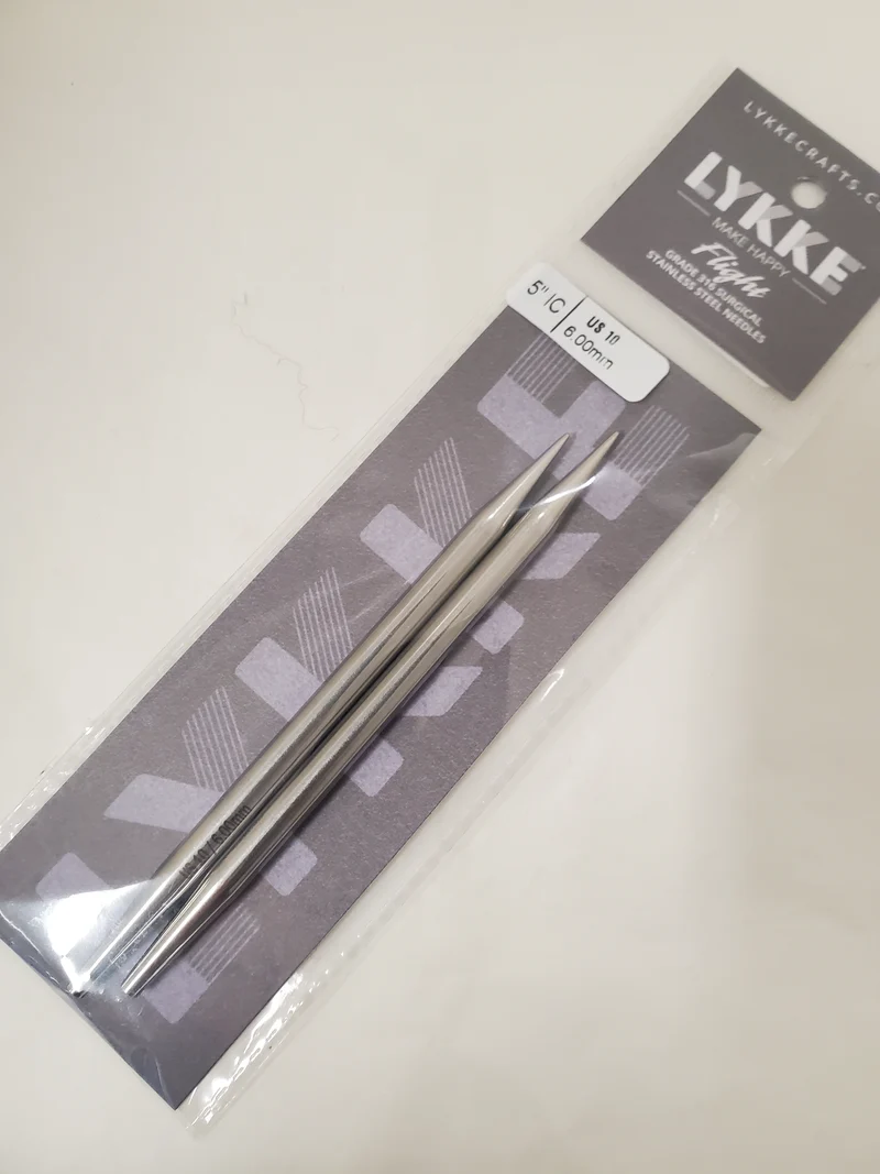 Lykke Flight Stainless Steel 5" Interchangeable Needles