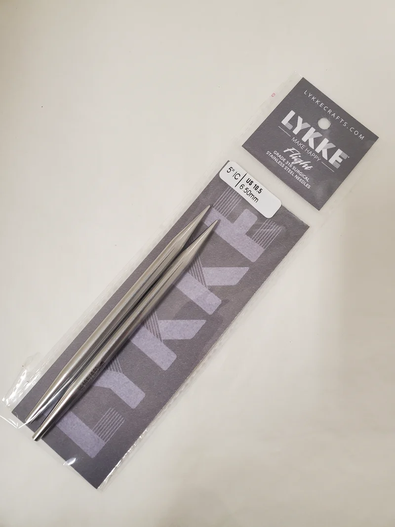 Lykke Flight Stainless Steel 5" Interchangeable Needles