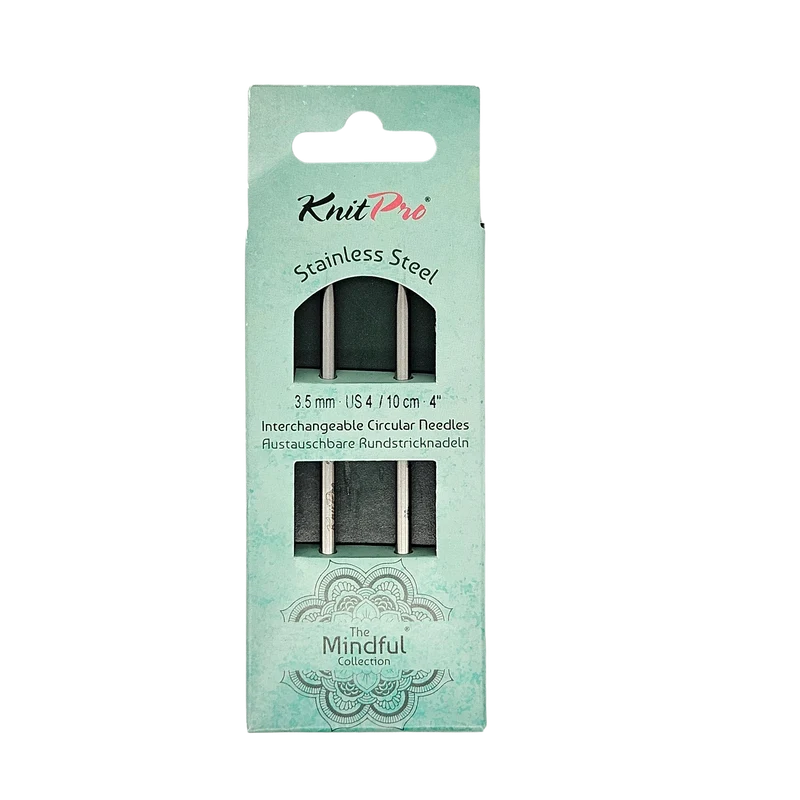 Punte per ferri circolare Knit Pro In Acciaio Inossidabile da 10cm