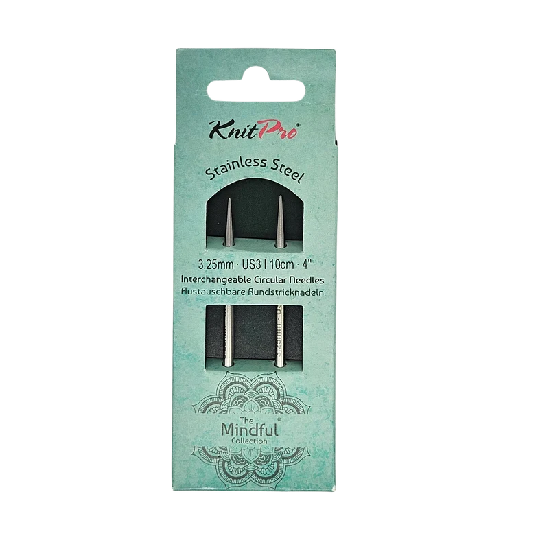 Punte per ferri circolare Knit Pro In Acciaio Inossidabile da 10cm