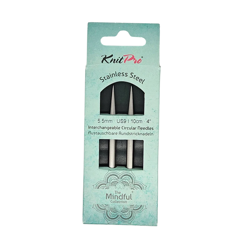 Punte per ferri circolare Knit Pro In Acciaio Inossidabile da 10cm