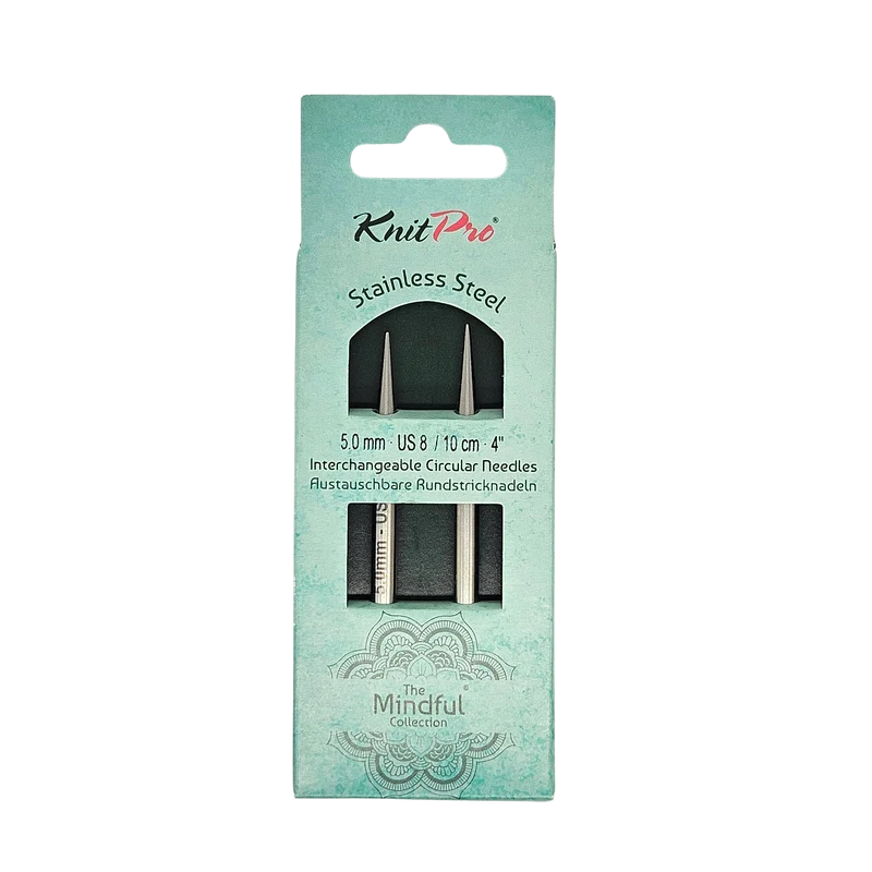 Punte per ferri circolare Knit Pro In Acciaio Inossidabile da 10cm