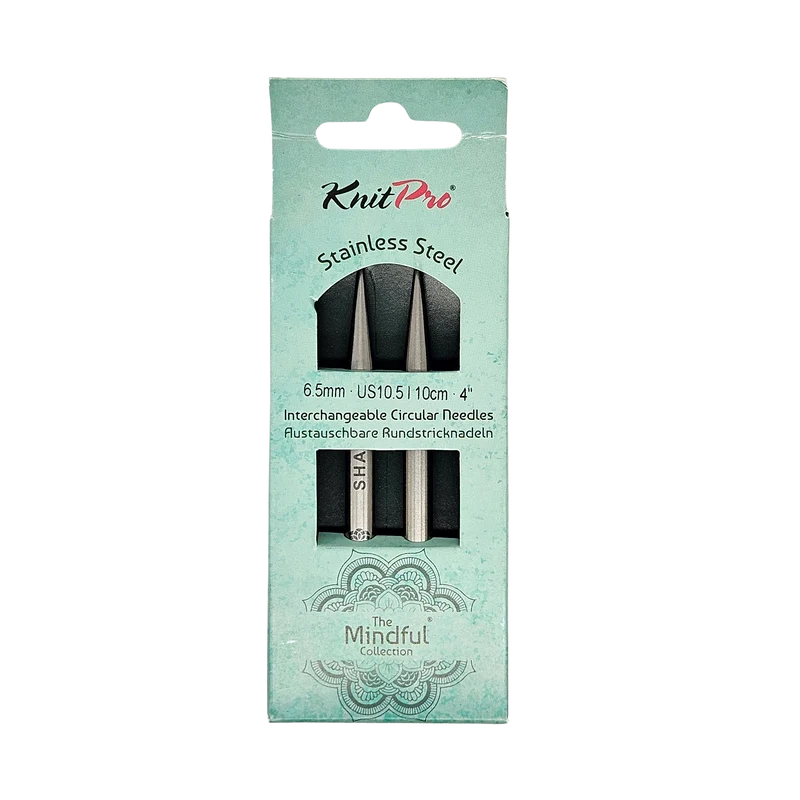 Punte per ferri circolare Knit Pro In Acciaio Inossidabile da 10cm