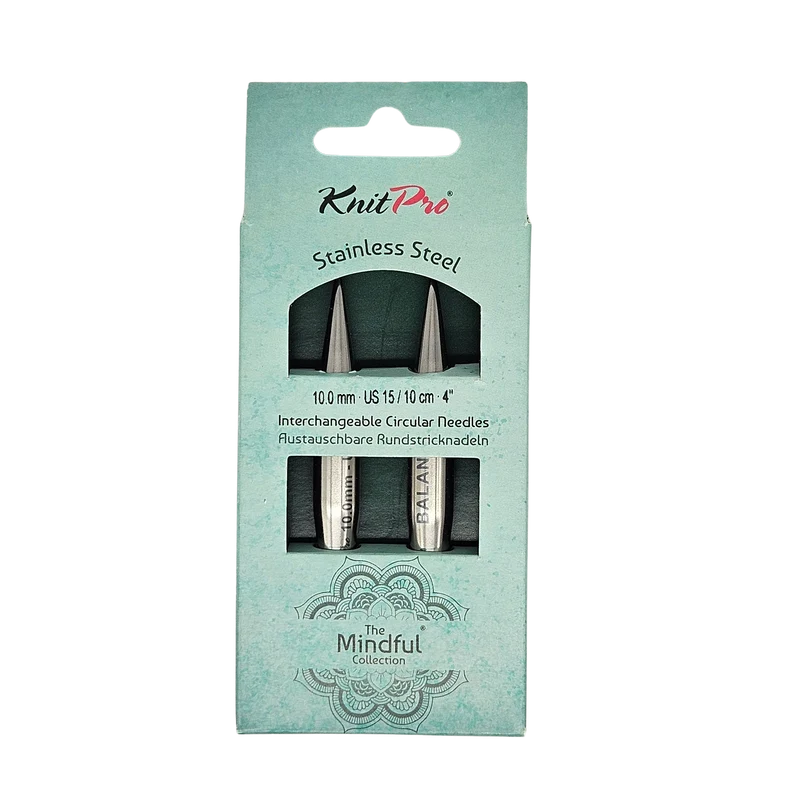 Punte per ferri circolare Knit Pro In Acciaio Inossidabile da 10cm