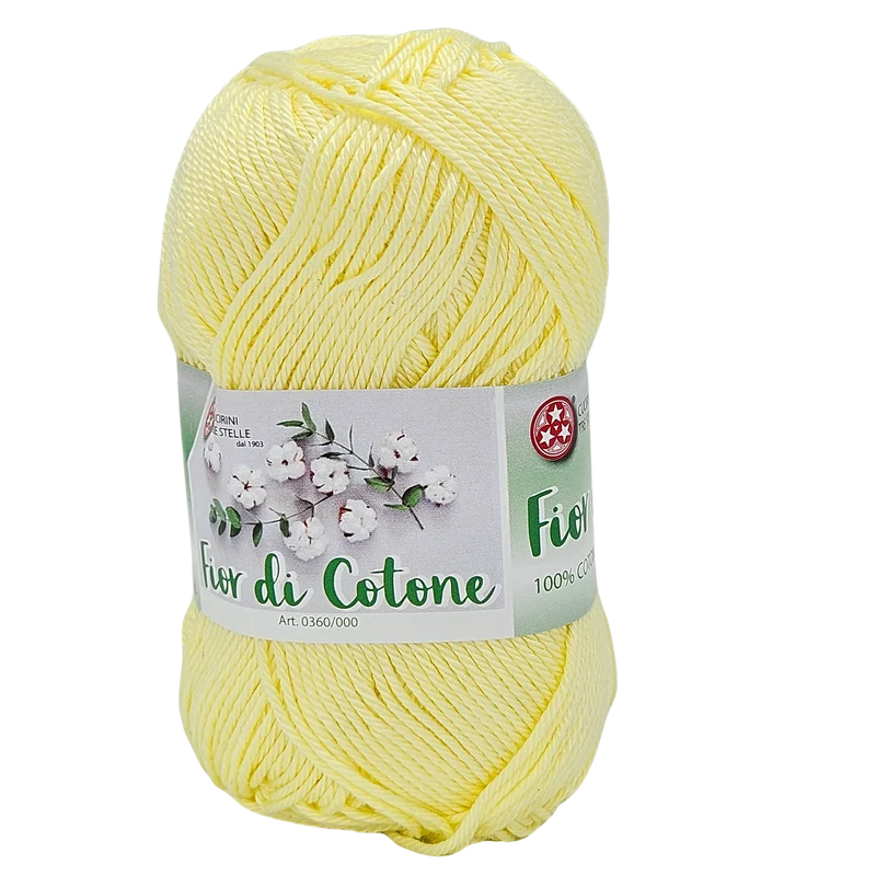 Fior di cotone, cotone mercerizzato 50gr, 41 Colori Disponibili