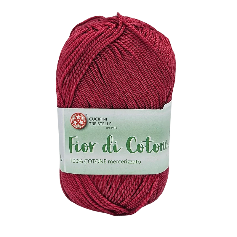 Fior di cotone, cotone mercerizzato 50gr, 41 Colori Disponibili