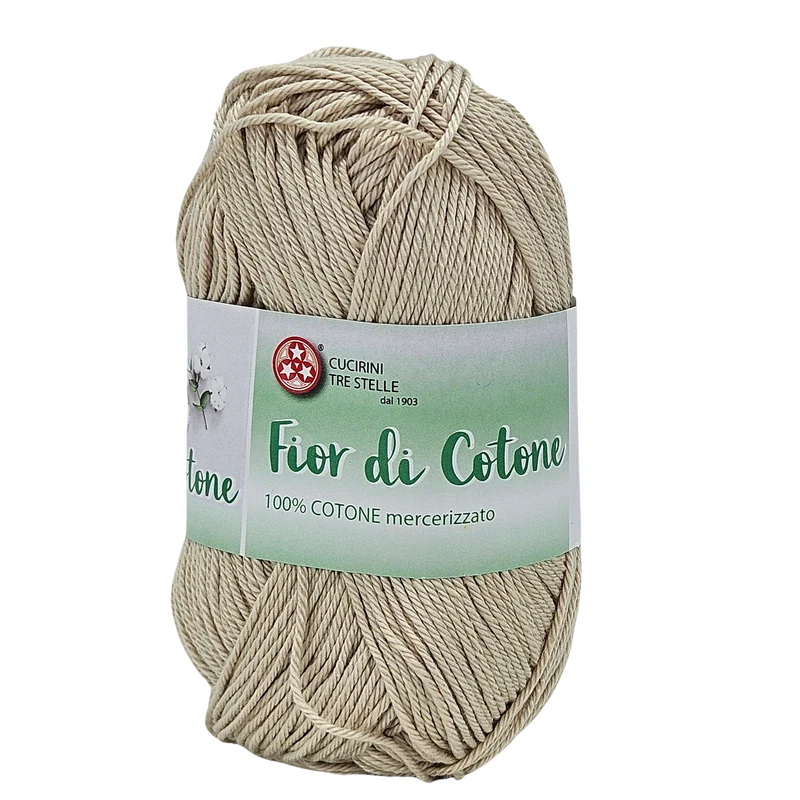Fior di cotone, cotone mercerizzato 50gr, 41 Colori Disponibili