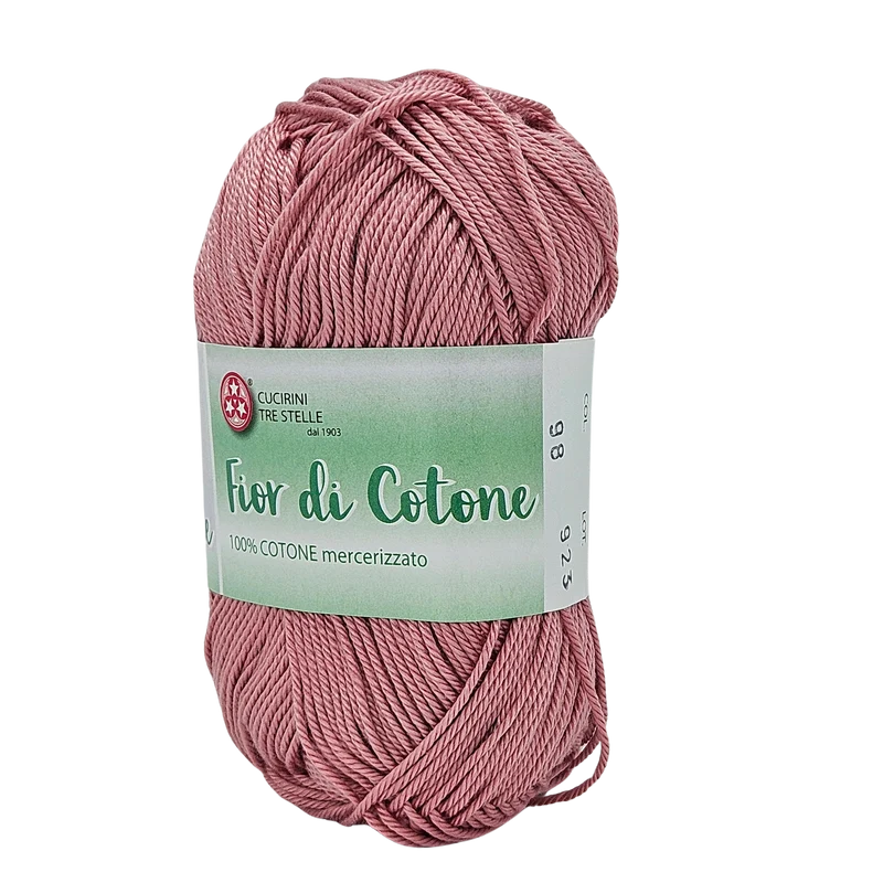 Fior di cotone, cotone mercerizzato 50gr, 41 Colori Disponibili