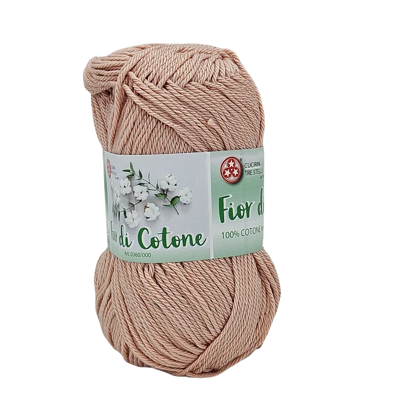 Fior di cotone, cotone mercerizzato 50gr, 41 Colori Disponibili
