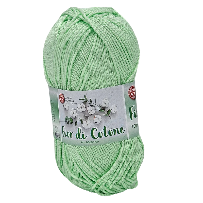 Fior di cotone, cotone mercerizzato 50gr, 41 Colori Disponibili