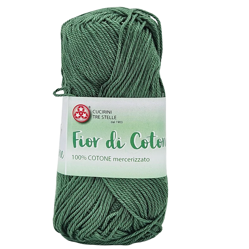 Fior di cotone, cotone mercerizzato 50gr, 41 Colori Disponibili
