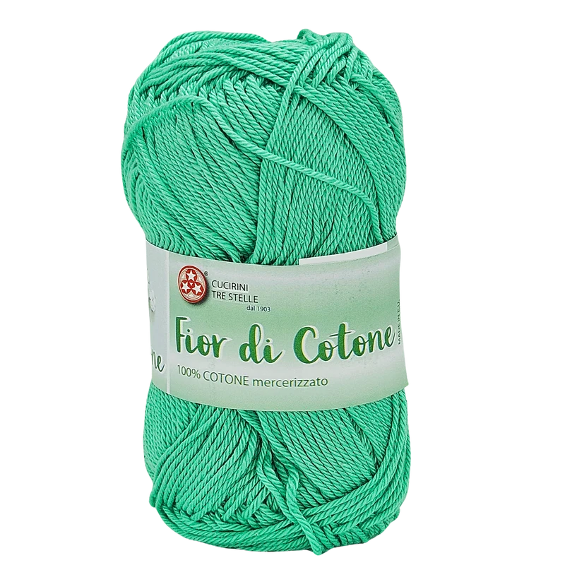 Fior di cotone, cotone mercerizzato 50gr, 41 Colori Disponibili
