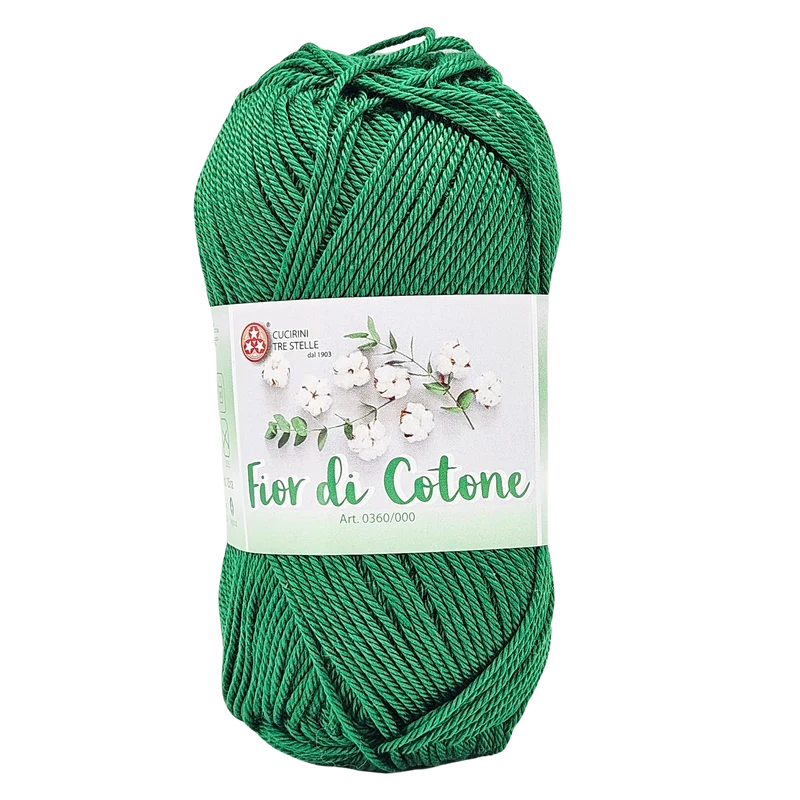 Fior di cotone, cotone mercerizzato 50gr, 41 Colori Disponibili
