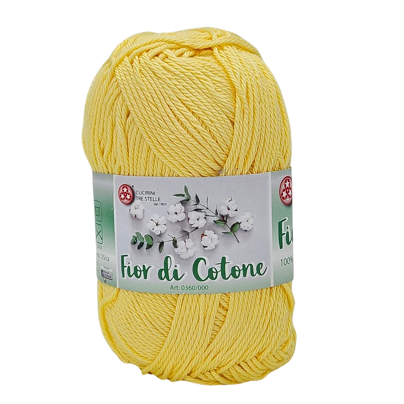 Fior di cotone, cotone mercerizzato 50gr, 41 Colori Disponibili