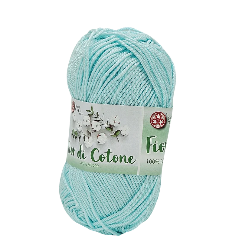 Fior di cotone, cotone mercerizzato 50gr, 41 Colori Disponibili