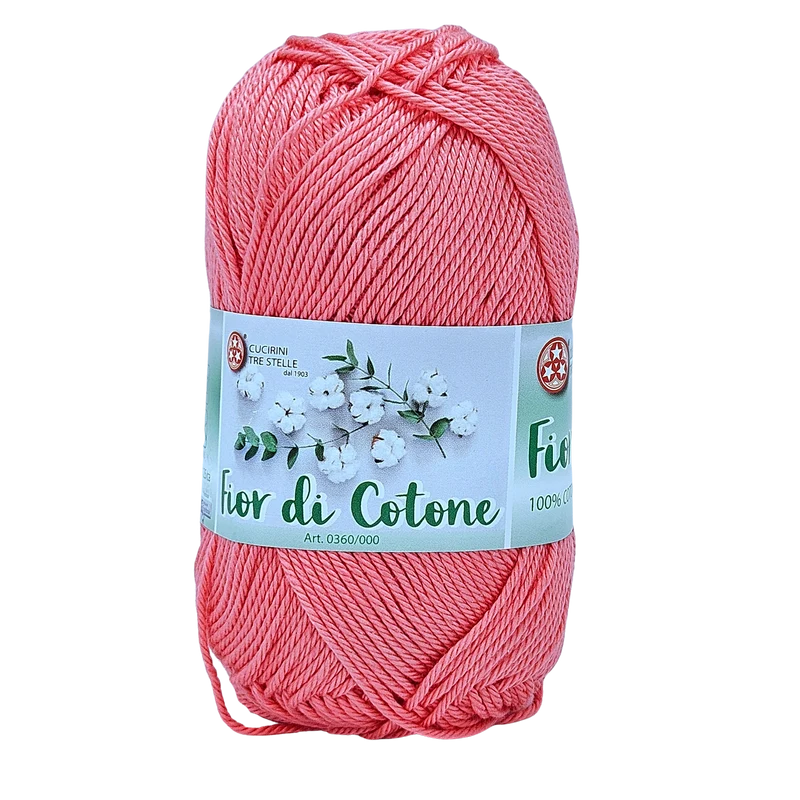Fior di cotone, cotone mercerizzato 50gr, 41 Colori Disponibili
