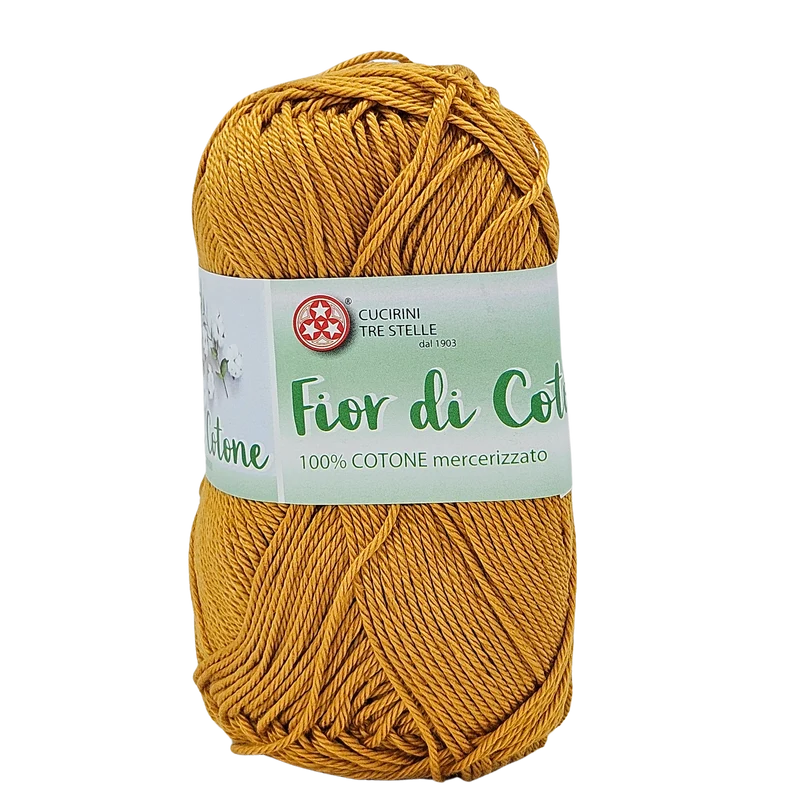 Fior di cotone, cotone mercerizzato 50gr, 41 Colori Disponibili