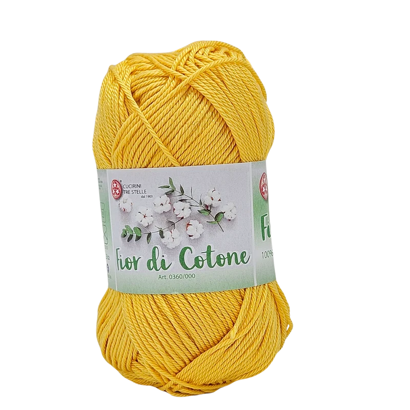 Fior di cotone, cotone mercerizzato 50gr, 41 Colori Disponibili