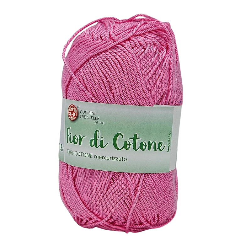 Fior di cotone, cotone mercerizzato 50gr, 41 Colori Disponibili