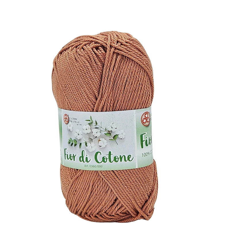 Fior di cotone, cotone mercerizzato 50gr, 41 Colori Disponibili