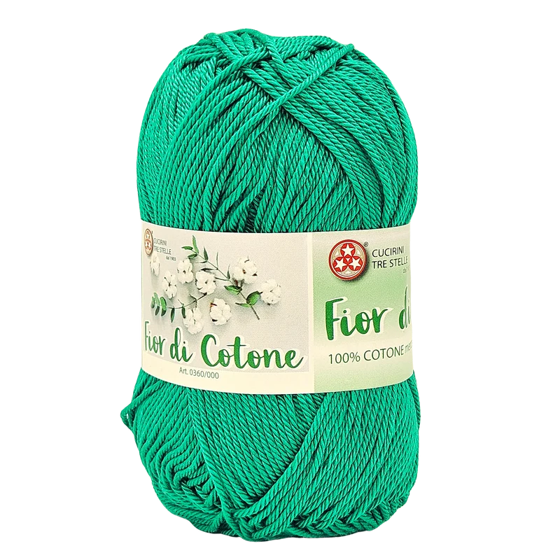 Fior di cotone, cotone mercerizzato 50gr, 41 Colori Disponibili