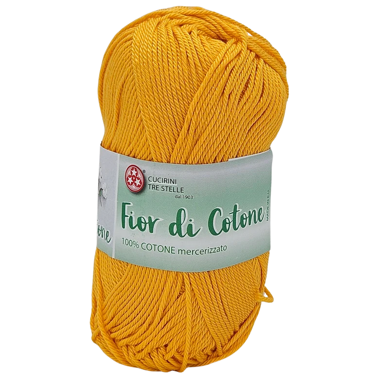 Fior di cotone, cotone mercerizzato 50gr, 41 Colori Disponibili