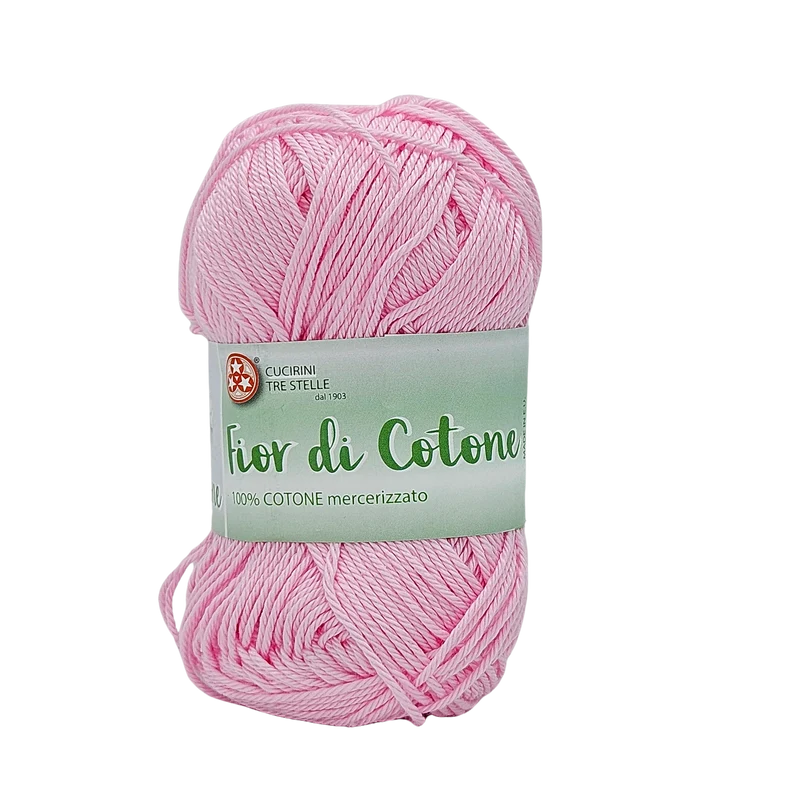 Fior di cotone, cotone mercerizzato 50gr, 41 Colori Disponibili