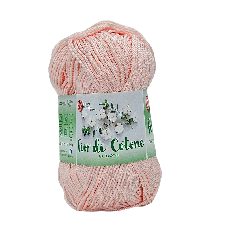 Fior di cotone, cotone mercerizzato 50gr, 41 Colori Disponibili