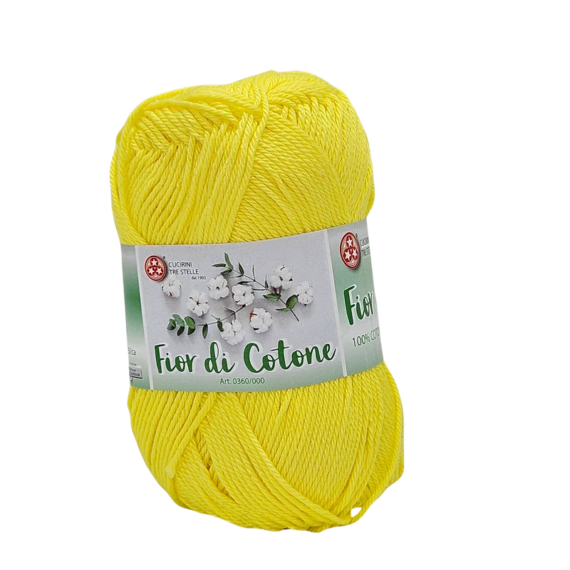 Fior di cotone, cotone mercerizzato 50gr, 41 Colori Disponibili