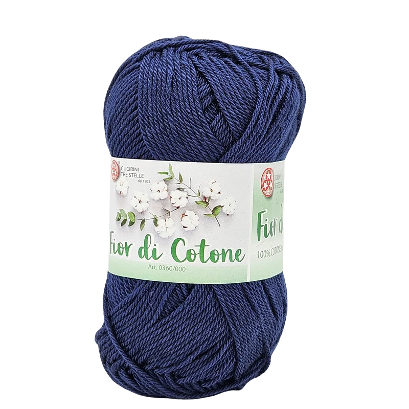 Fior di cotone, cotone mercerizzato 50gr, 41 Colori Disponibili