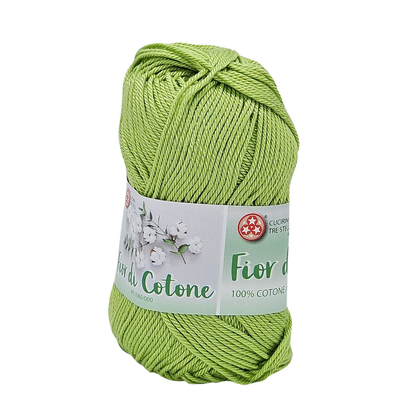 Fior di cotone, cotone mercerizzato 50gr, 41 Colori Disponibili