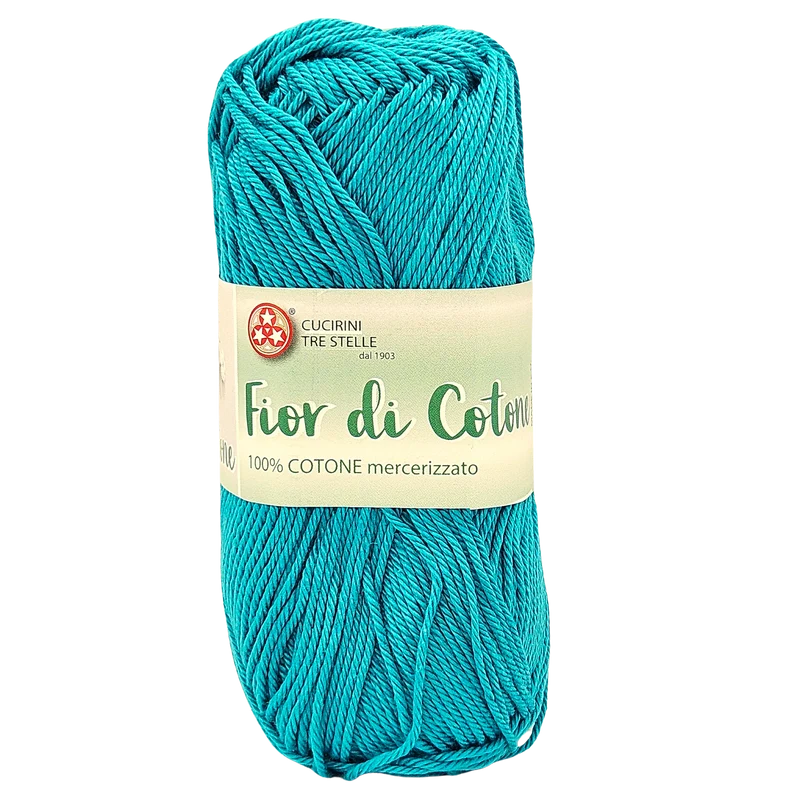 Fior di cotone, cotone mercerizzato 50gr, 41 Colori Disponibili