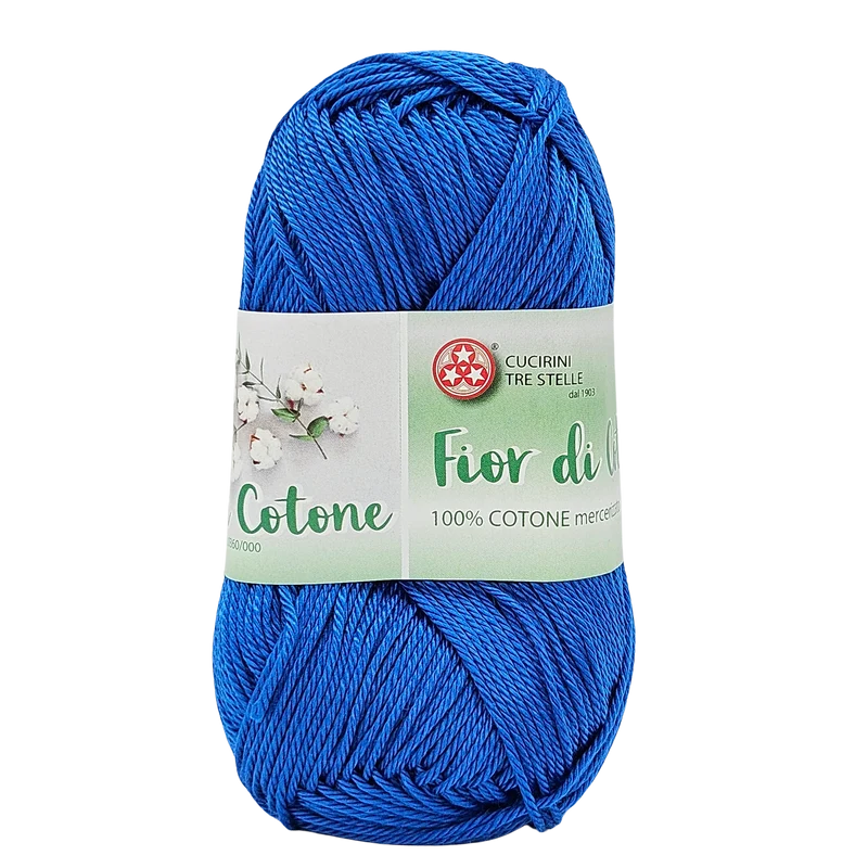Fior di cotone, cotone mercerizzato 50gr, 41 Colori Disponibili
