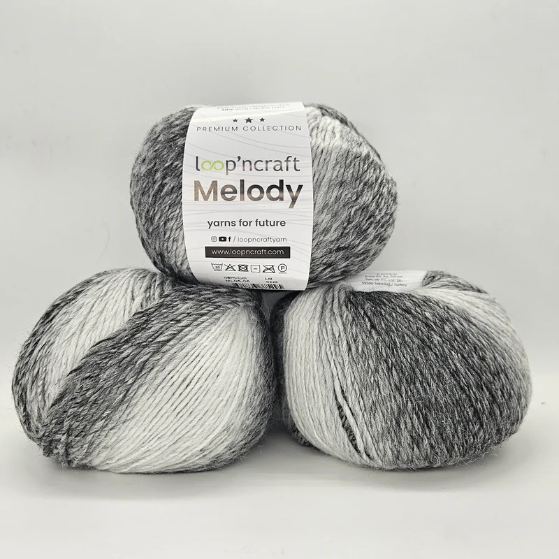 Melody Misto Lana Sfumato 50gr 8 Colorazioni