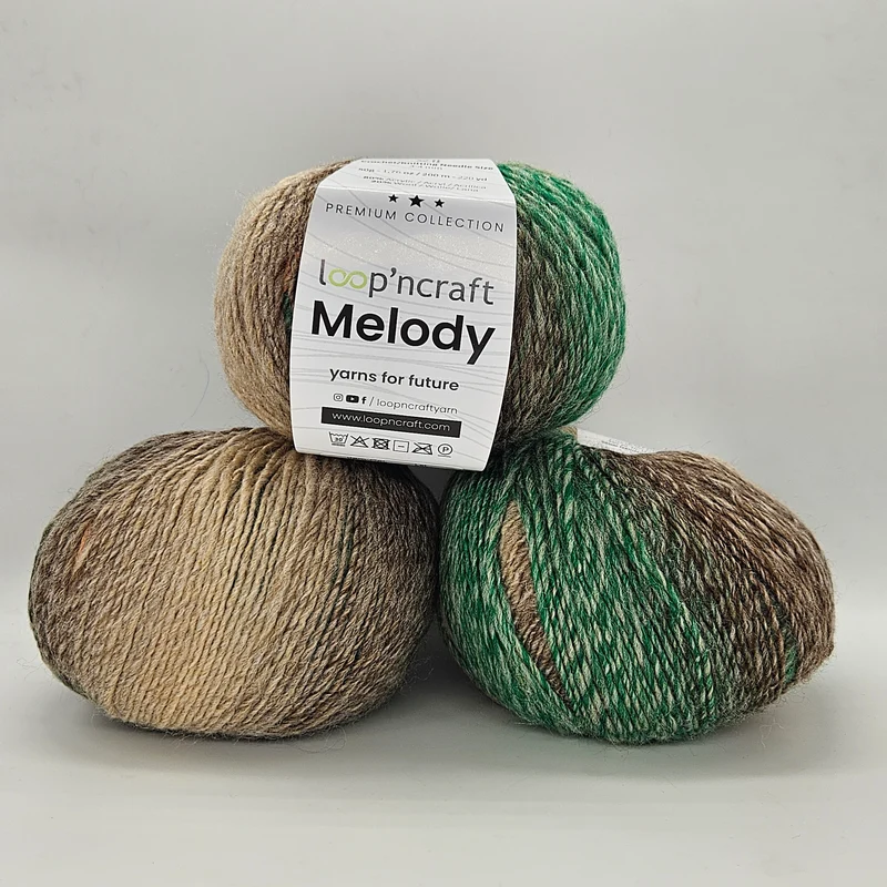 Melody Misto Lana Sfumato 50gr 8 Colorazioni
