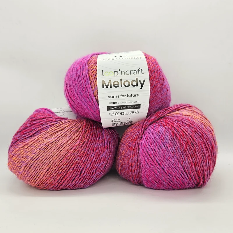 Melody Misto Lana Sfumato 50gr 8 Colorazioni