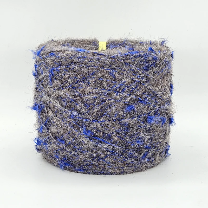 Tweed Bottonato in lana e cotone 100 gr