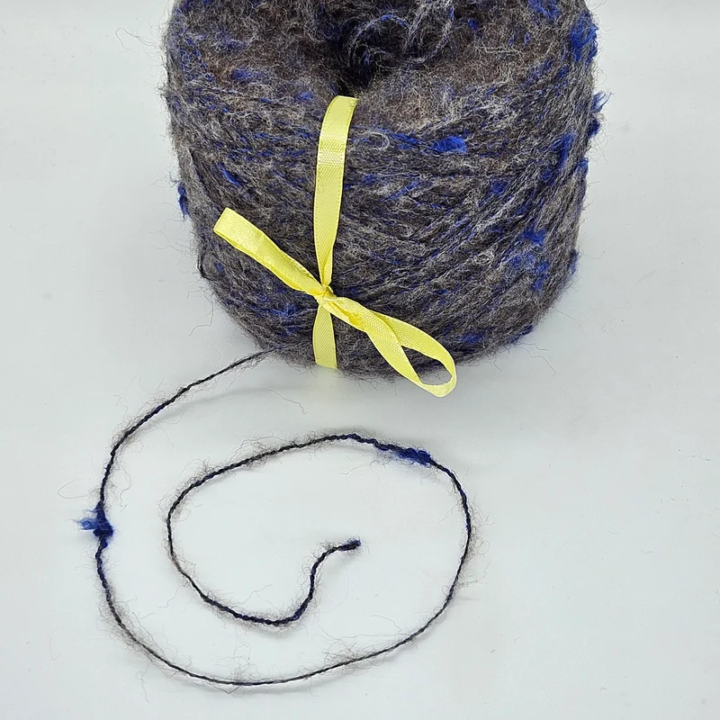 Tweed Bottonato in lana e cotone 100 gr