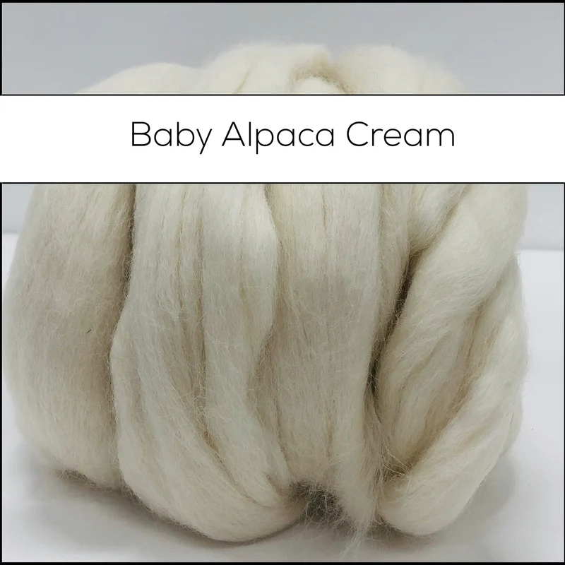 Baby Alpaca Spinning Fiber
