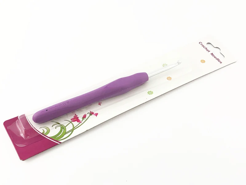 Uncinetto ergonomico per lana misura 4 | cf 1 pz