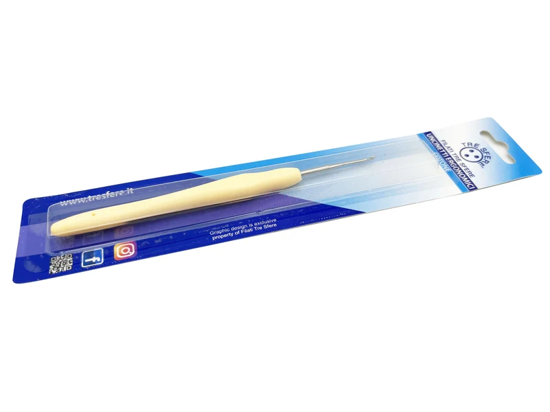 Uncinetto ergonomico per cotone misura 1.5 | cf 1 pz