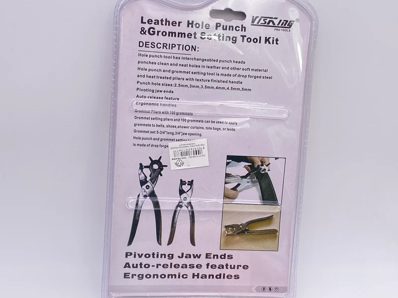 Pinza fustellatrice + pinza bottoni a pressione
