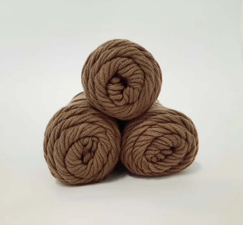 Microfibra Woolly Marrone col.21