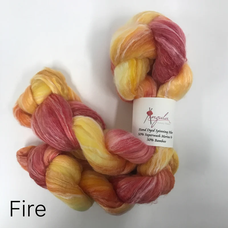 Superwash Merino & Bamboo Spinning Fiber