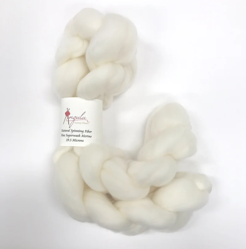 Fine Superwash Merino 19.5 Spinning Fiber